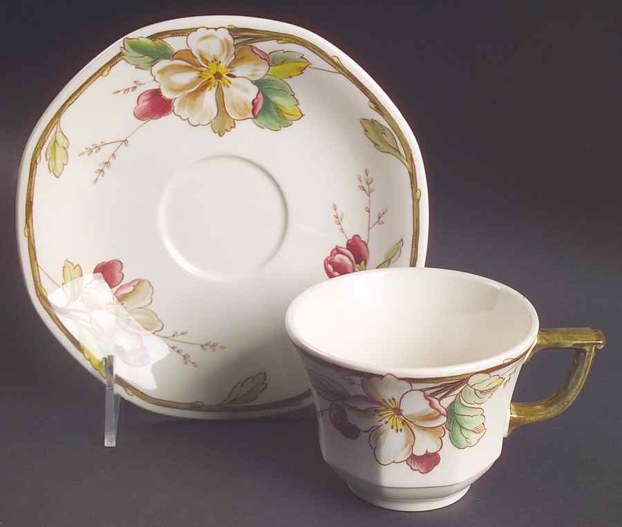 Portobello Flat Cup & Saucer Set by Villeroy & Boch-1