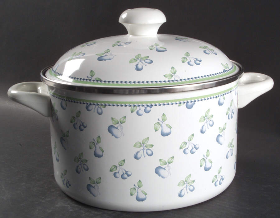 Provence Miramar (All Over Fruit) 6.5 Qt Metal Stock Pot by Villeroy & Boch-1