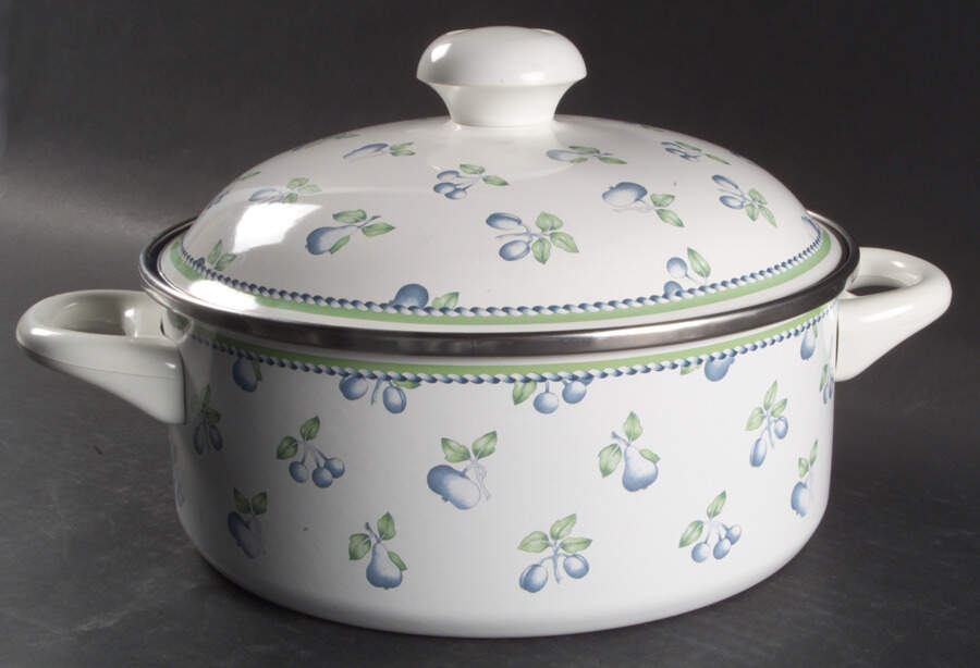 Provence Miramar (All Over Fruit) 4 Quart Metal Stew Pot by Villeroy & Boch-1