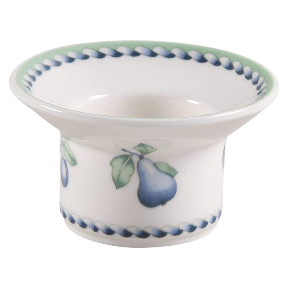 Provence (Blue Weave, Green Trim) Single Egg Cup by Villeroy & Boch-1