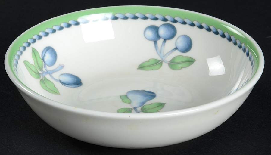Provence (Blue Weave, Green Trim) Sauce Dip by Villeroy & Boch-1