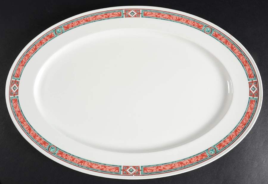 Rialto 17" Oval Serving Platter by Villeroy & Boch-1