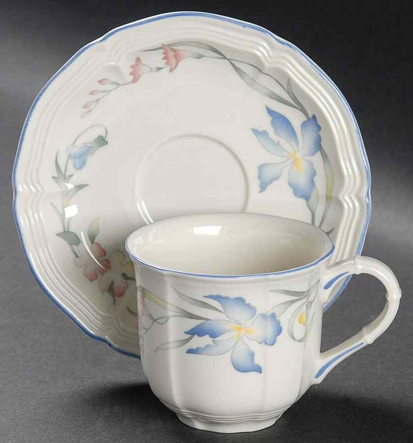 Riviera Flat Demitasse Cup & Saucer Set by Villeroy & Boch-1