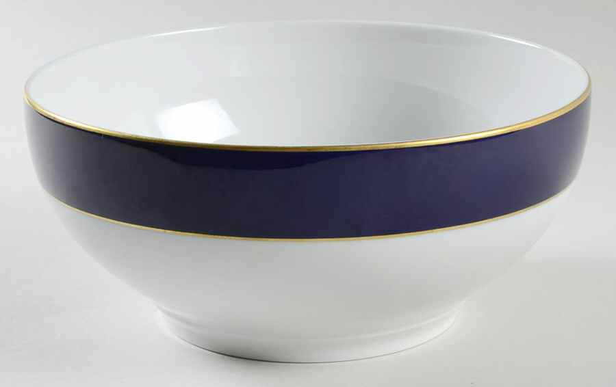 Royal Blue 8" Round Vegetable Bowl by Villeroy & Boch-1