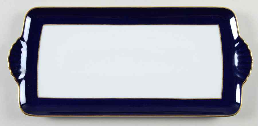 Royal Blue Large Sandwich Tray by Villeroy & Boch-1