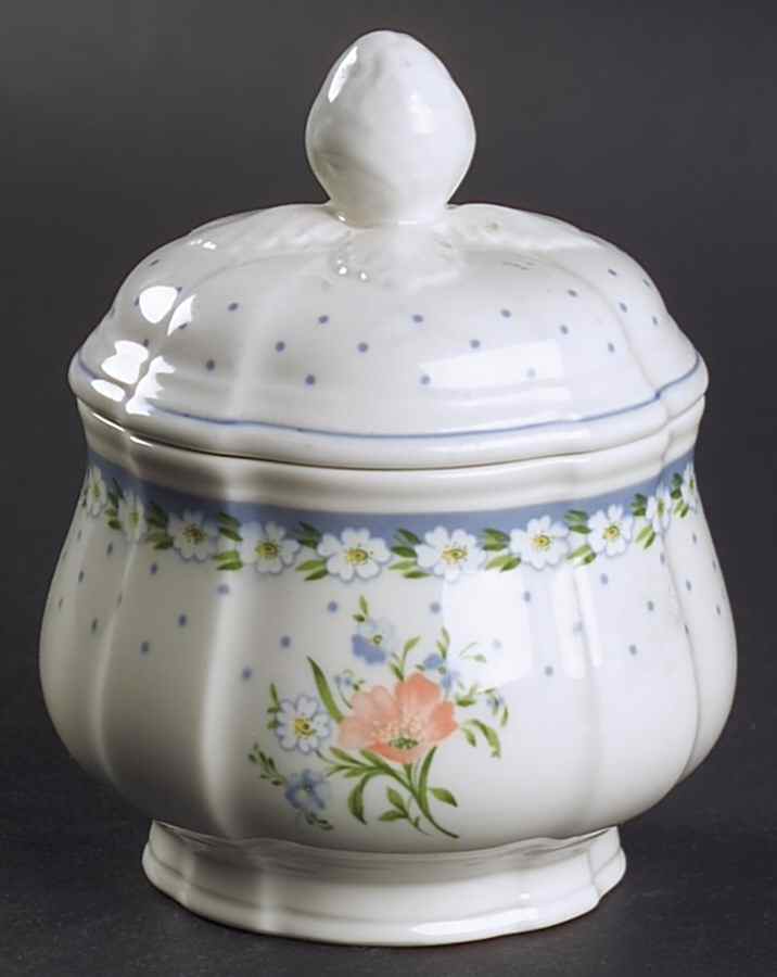 Romantica Sugar Bowl & Lid by Villeroy & Boch-1