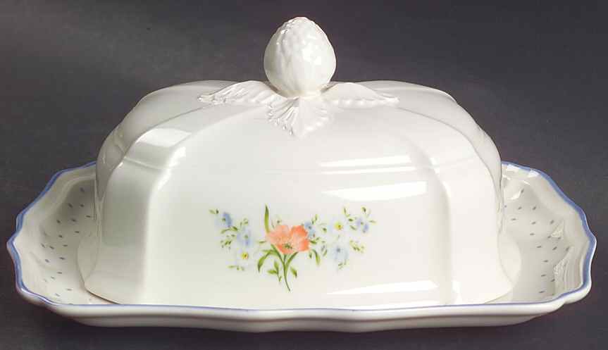 Romantica Rectangular Covered Butter by Villeroy & Boch-1