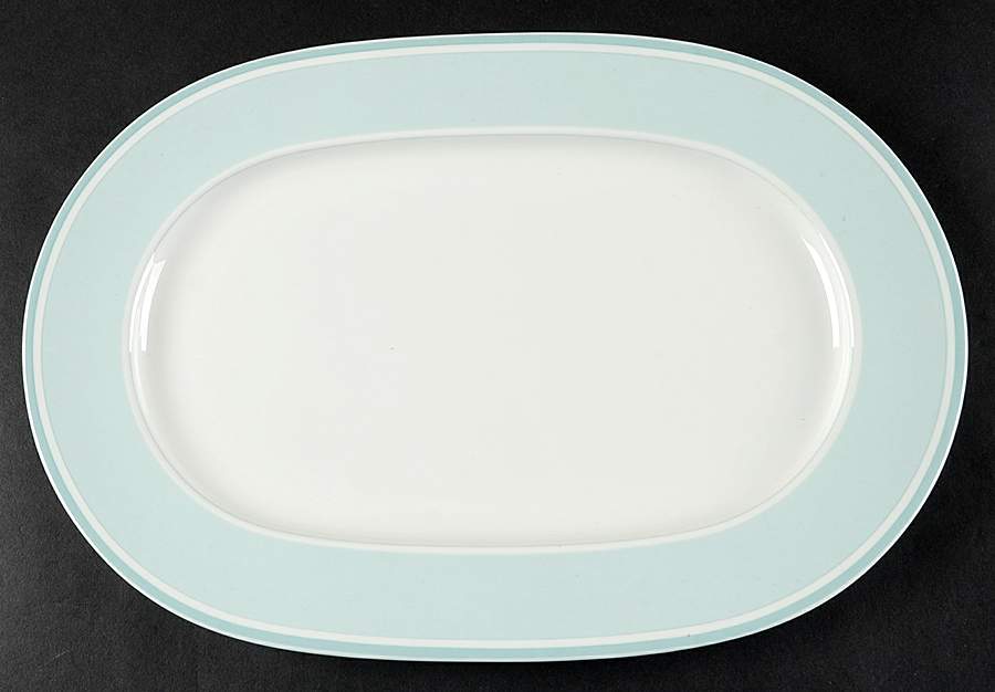 Rondo 13" Oval Serving Platter by Villeroy & Boch-1