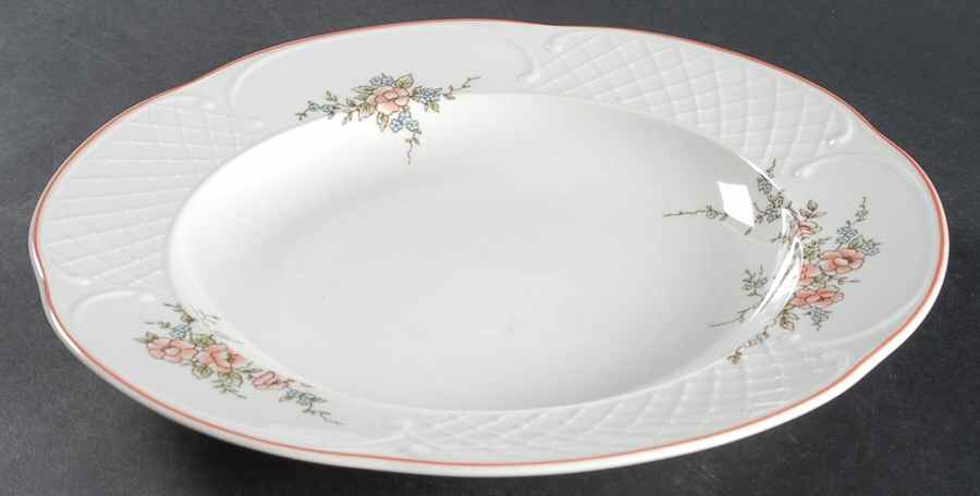 Rosette Large Rim Soup Bowl by Villeroy & Boch-1
