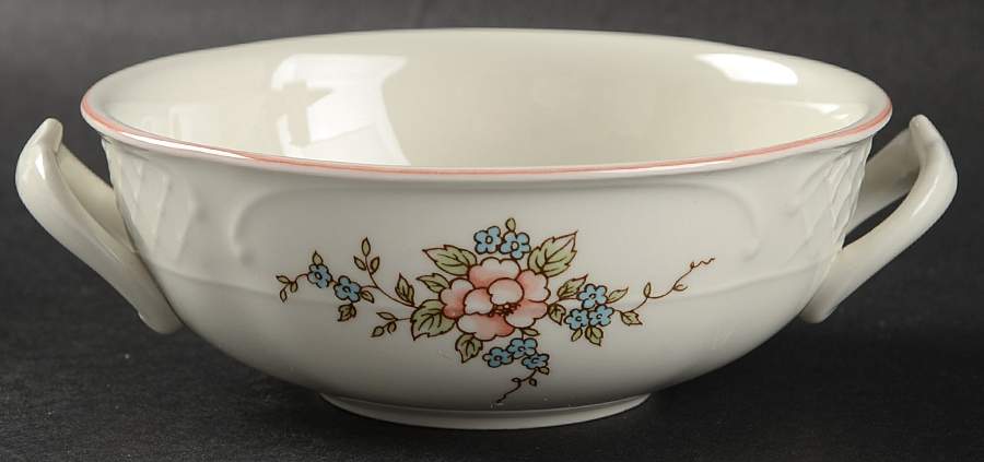 Rosette Flat Cream Soup Bowl by Villeroy & Boch-1