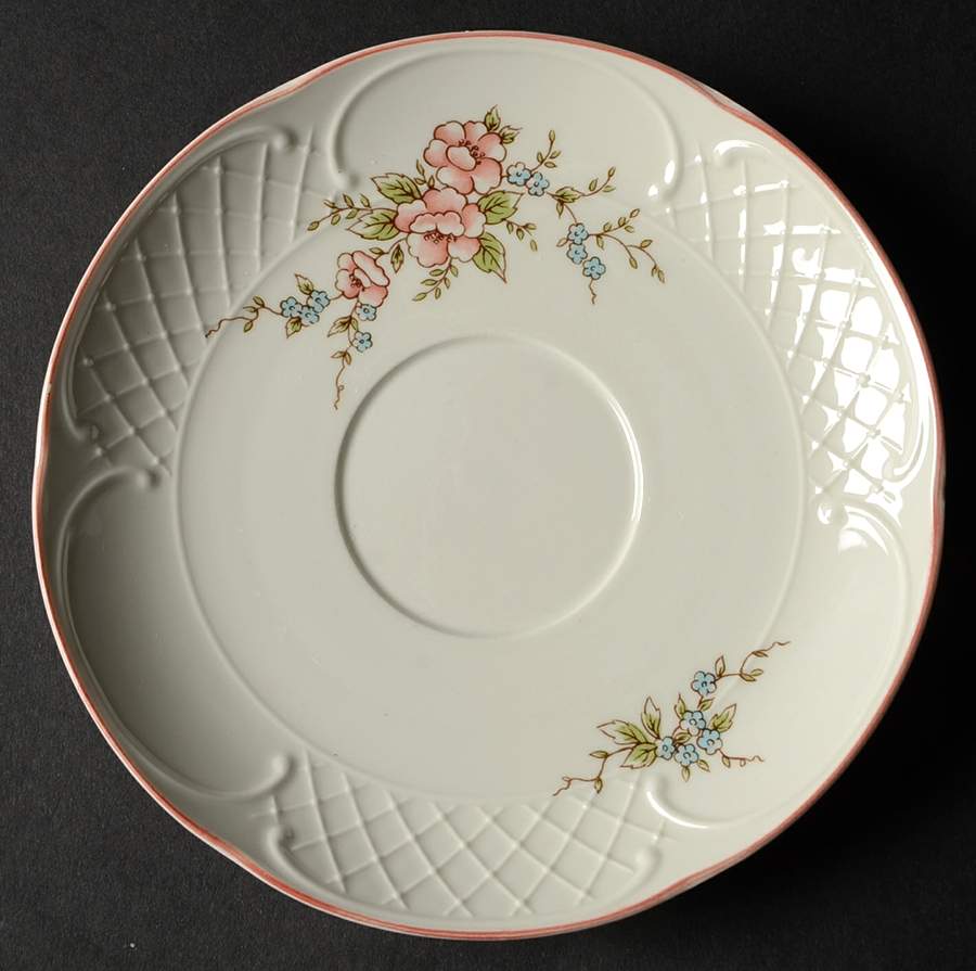 Rosette Saucer for Cream Soup Bowl by Villeroy & Boch-1
