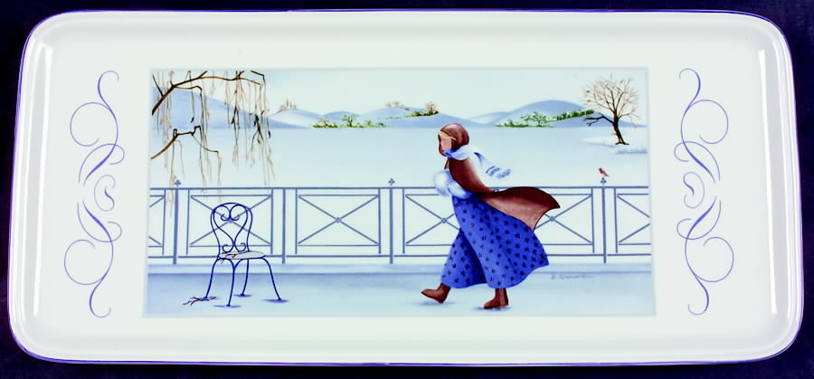 Romantic Seasons Large Sandwich Tray by Villeroy & Boch-1