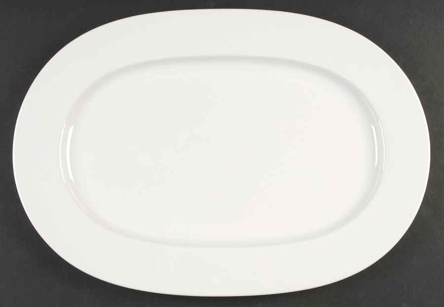 Royal Weiss 16" Oval Serving Platter by Villeroy & Boch-1