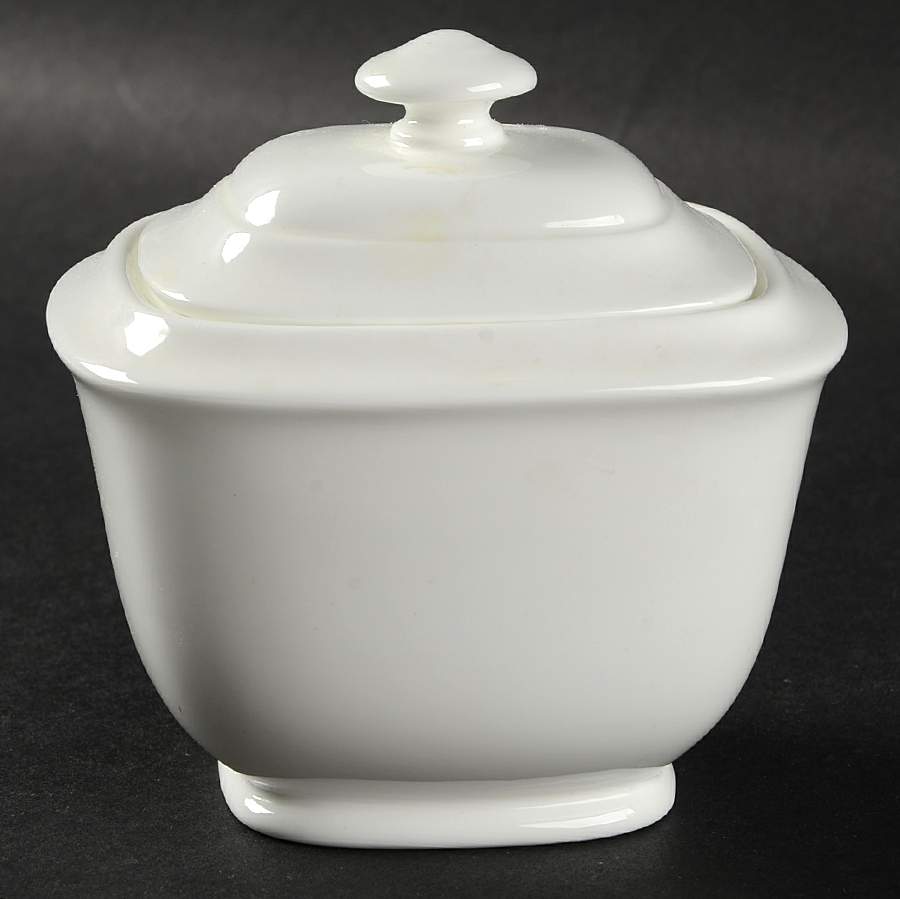 Royal Weiss Sugar Bowl & Lid by Villeroy & Boch-1