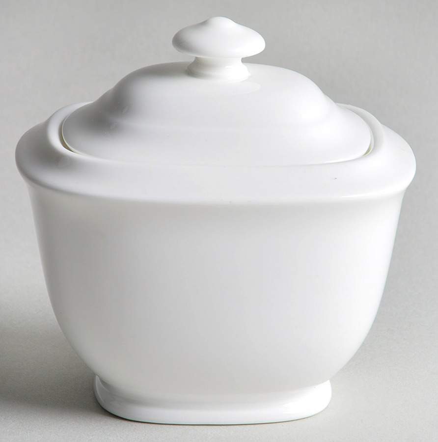Royal Weiss Mini Sugar Bowl & Lid by Villeroy & Boch-1