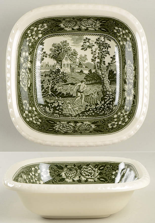 Rusticana Green 7" Square Vegetable Bowl by Villeroy & Boch-1