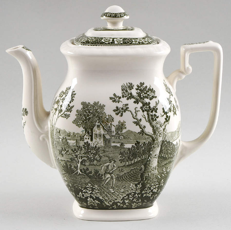Rusticana Green Coffee Pot & Lid by Villeroy & Boch-1
