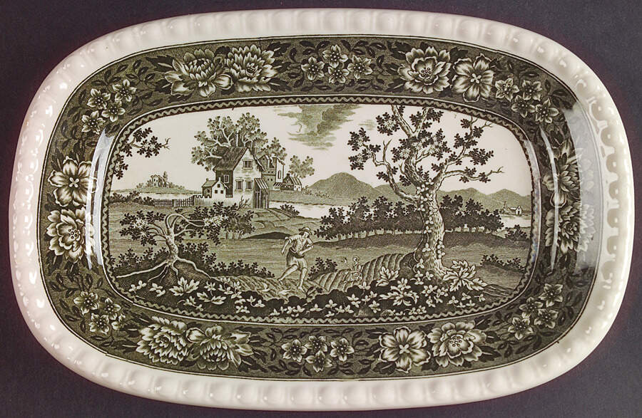 Rusticana Green Pickle Dish by Villeroy & Boch-1