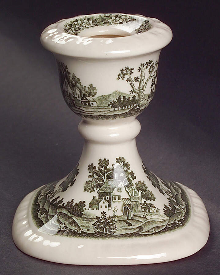 Rusticana Green Small Candlestick by Villeroy & Boch-1