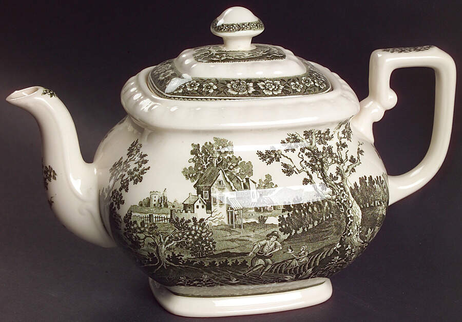Rusticana Green Teapot & Lid by Villeroy & Boch-1
