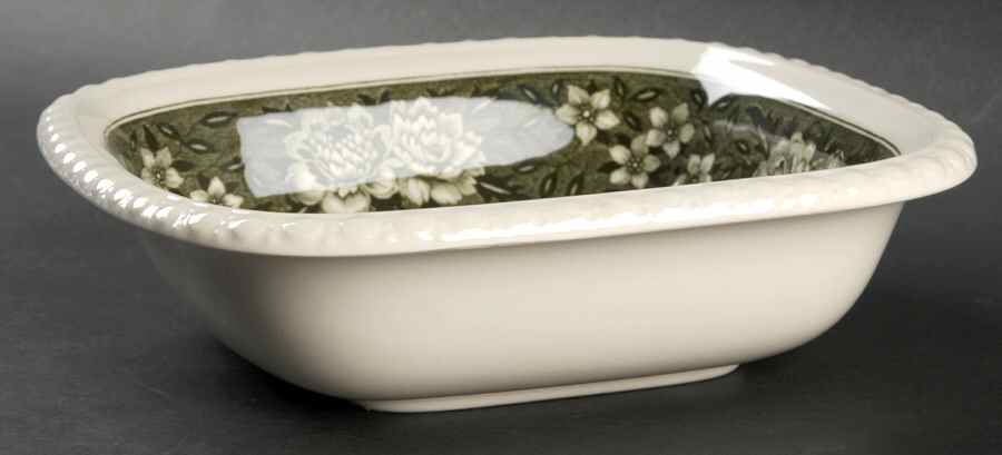 Rusticana Green 8" Square Vegetable Bowl by Villeroy & Boch-1
