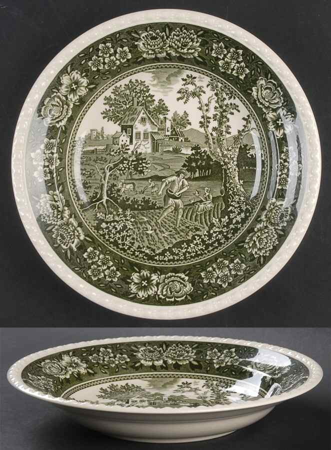 Rusticana Green Rim Soup Bowl by Villeroy & Boch-1