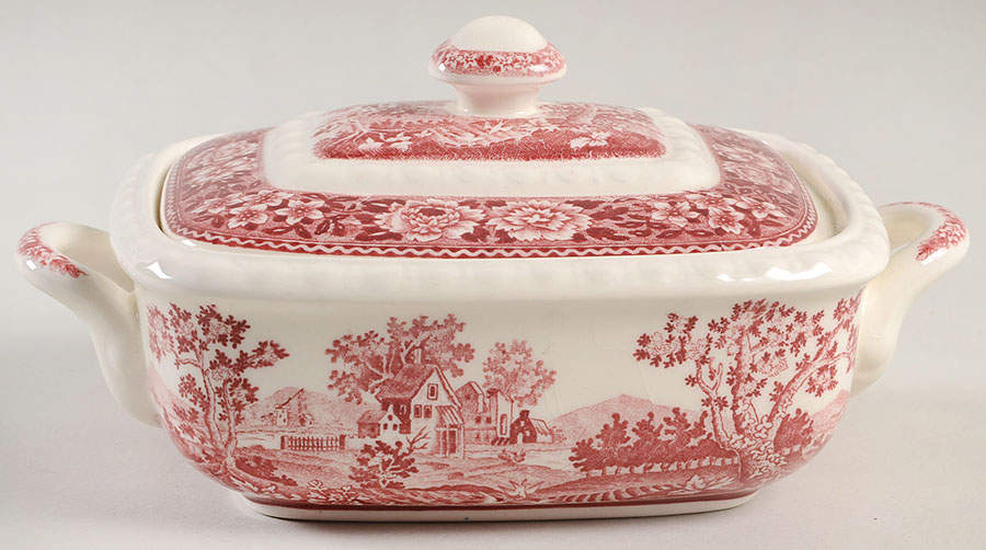 Rusticana Red 6" Rectangular Box & Lid by Villeroy & Boch-1