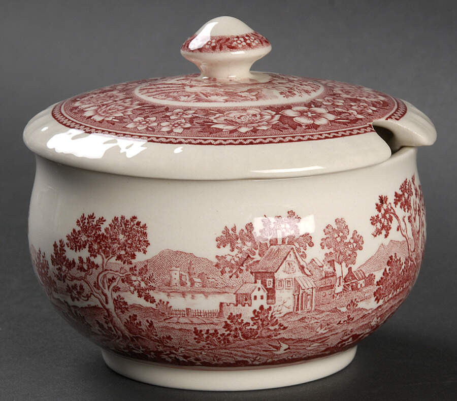 Rusticana Red Jam/Jelly & Lid by Villeroy & Boch-1