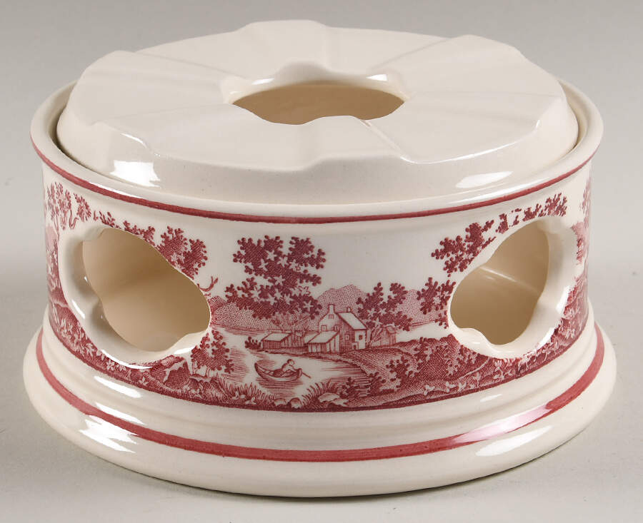 Rusticana Red 2 Piece Warmer Stand by Villeroy & Boch-1
