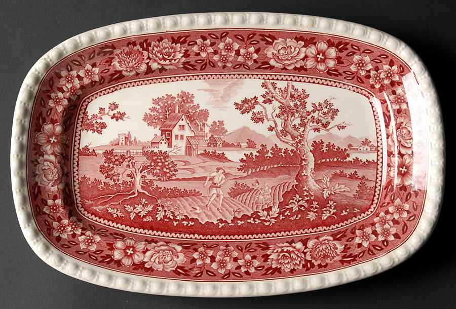 Rusticana Red 12" Oval Serving Platter by Villeroy & Boch-1