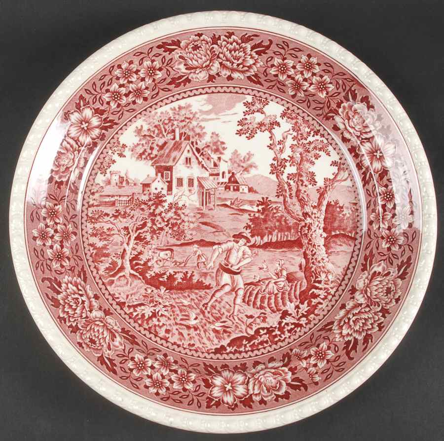 Rusticana Red 12" Chop Plate (Round Platter) by Villeroy & Boch-1