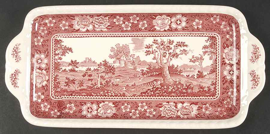 Rusticana Red Large Sandwich Tray by Villeroy & Boch-1