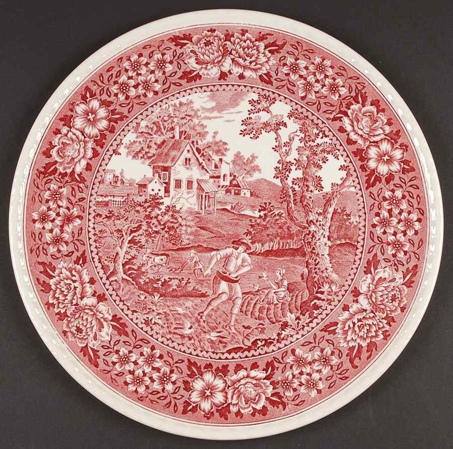 Rusticana Red Cake Plate by Villeroy & Boch-1