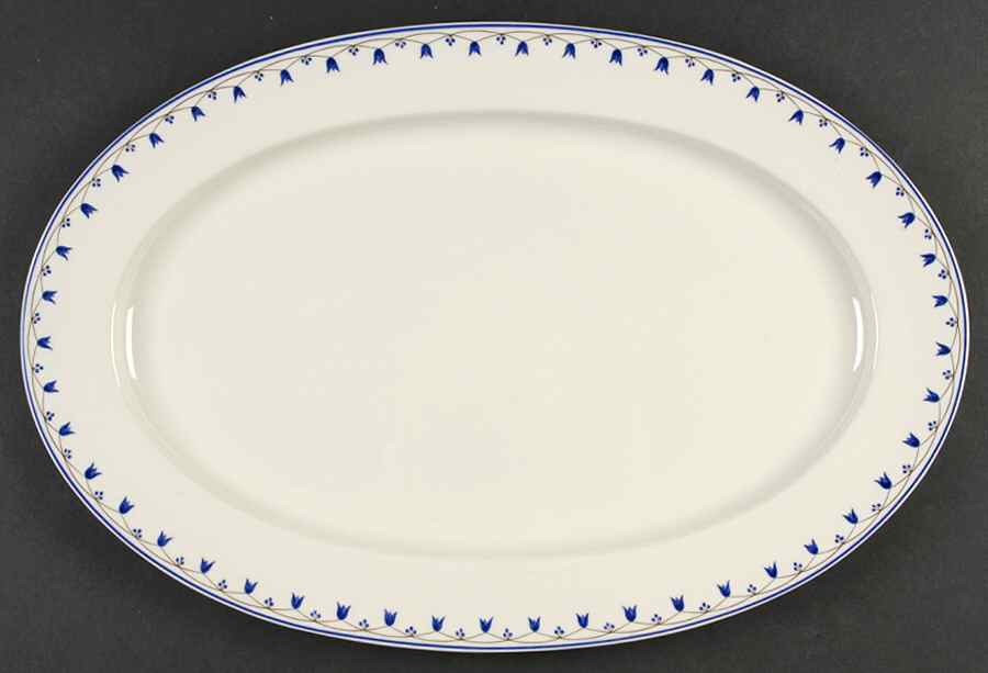 Salzburg 17" Oval Serving Platter by Villeroy & Boch-1
