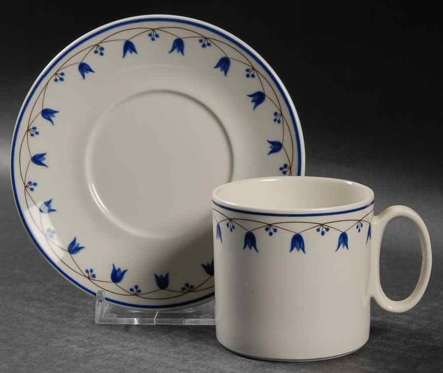 Salzburg Flat Demitasse Cup & Saucer Set by Villeroy & Boch-1