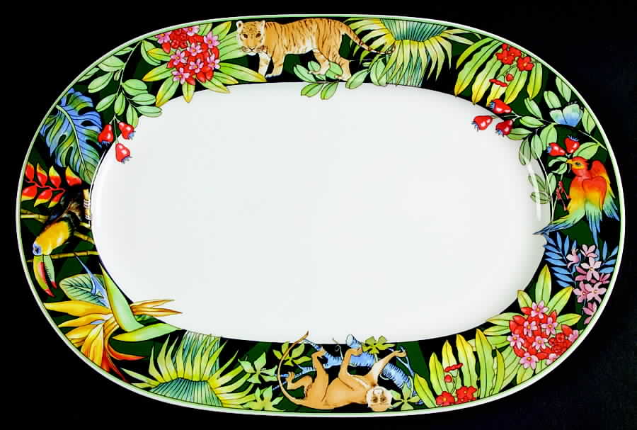 Serengeti 13" Oval Serving Platter by Villeroy & Boch-1