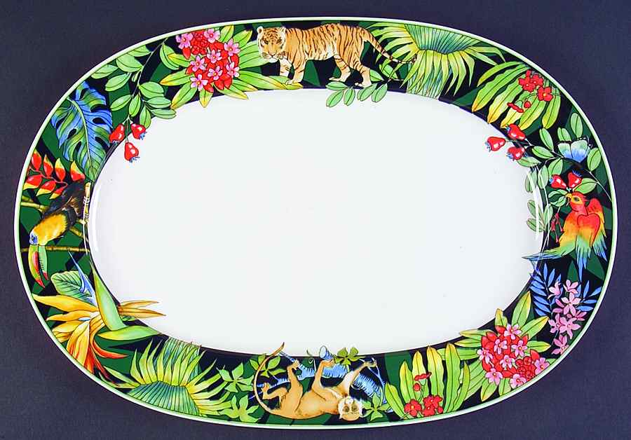 Serengeti 16" Oval Serving Platter by Villeroy & Boch-1