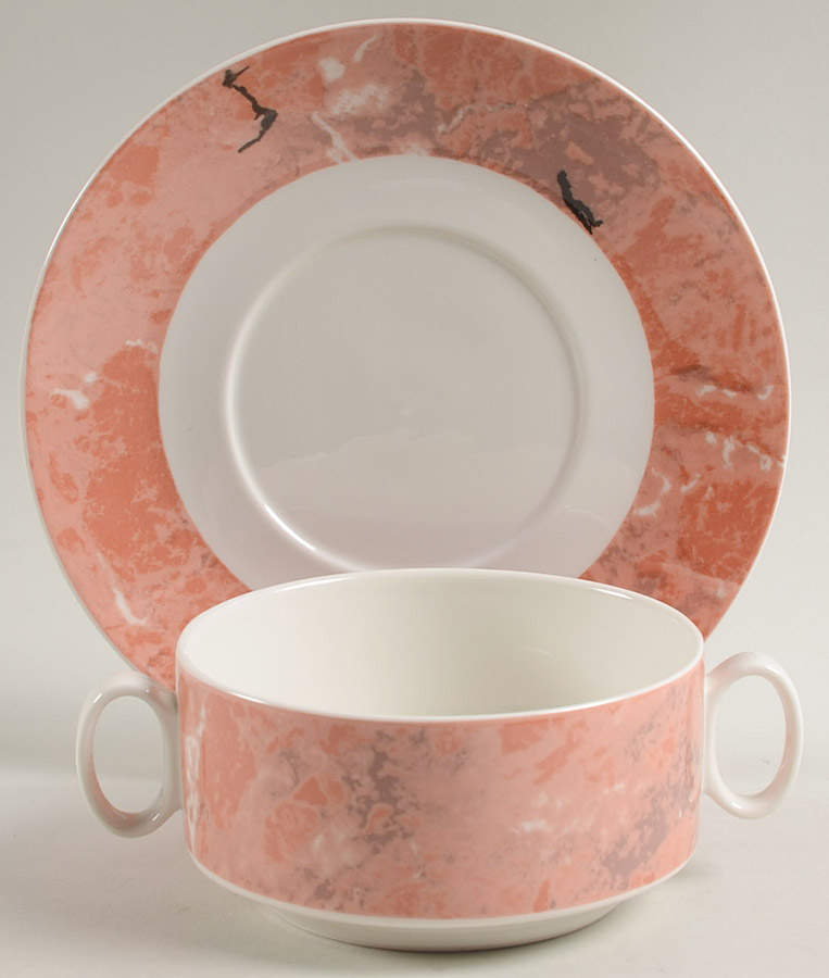 Siena Flat Cream Soup & Saucer Set by Villeroy & Boch-1