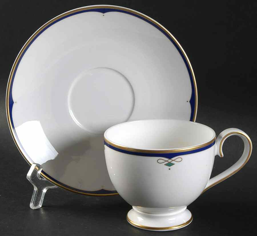 St Raphael Footed Cup & Saucer Set by Villeroy & Boch-1