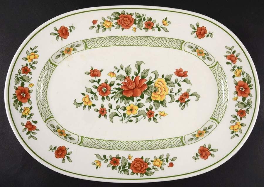 Summer Day 12" Oval Serving Platter by Villeroy & Boch-1