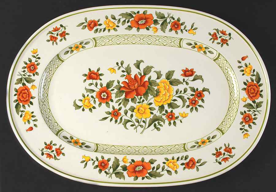 Summer Day 16" Oval Serving Platter by Villeroy & Boch-1