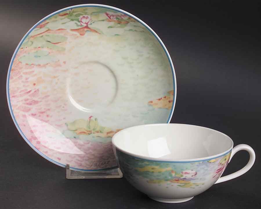 Summer Dreams Flat Cup & Saucer Set by Villeroy & Boch-1
