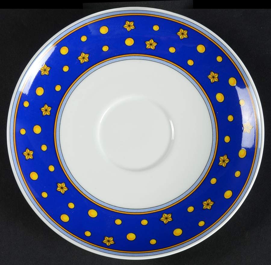 Sun, Moon & Stars Saucer for Flat Cup by Villeroy & Boch-1