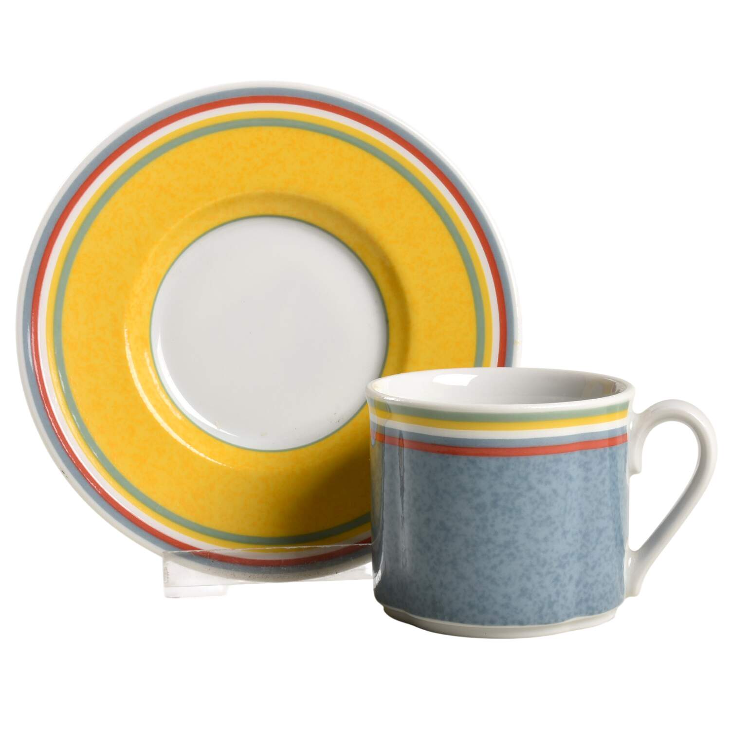 Switch 1  Flat Demitasse Cup & Saucer Set by Villeroy & Boch-1