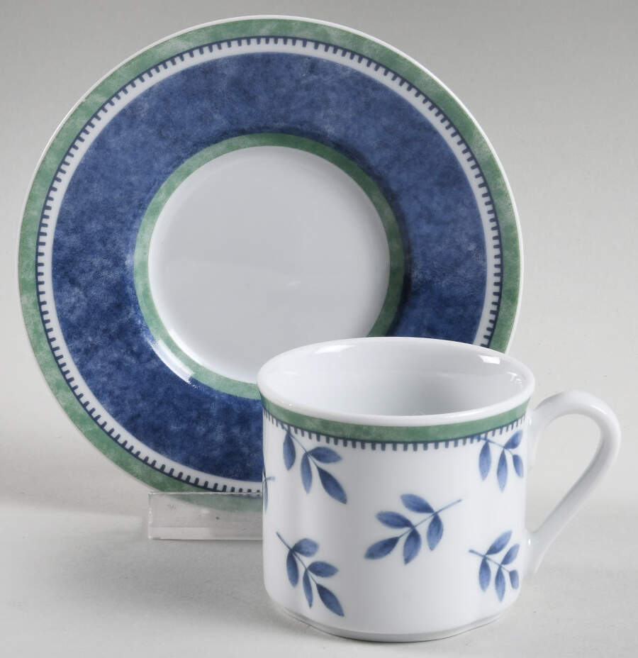 Switch 3  Flat Demitasse Cup & Saucer Set by Villeroy & Boch-1
