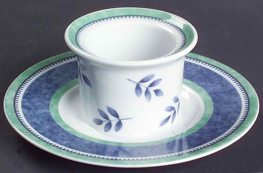 Switch 3  Egg Cup with Attached Underplate by Villeroy & Boch-1
