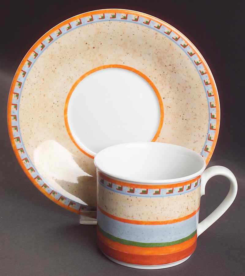 Switch 4 Breakfast Cup & Saucer Set by Villeroy & Boch-1