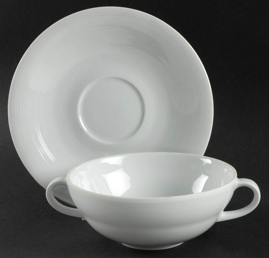 Switch 2 Flat Cream Soup Bowl & Saucer Set by Villeroy & Boch-1