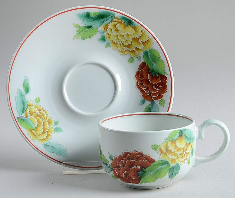 T'Chou Flat Cup & Saucer Set by Villeroy & Boch-1