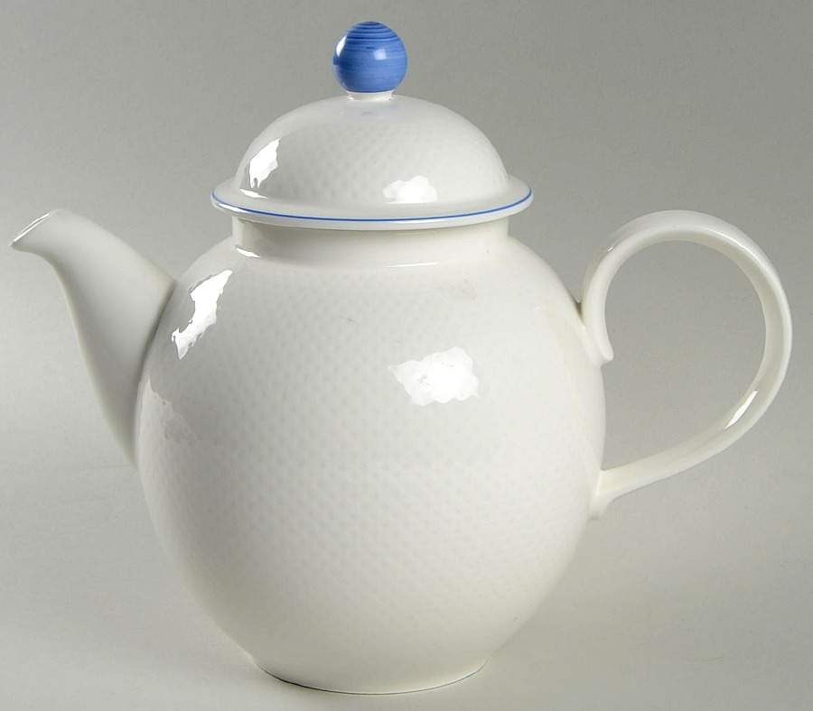 Tipo Blue Tea/Coffee Pot & Lid by Villeroy & Boch-1